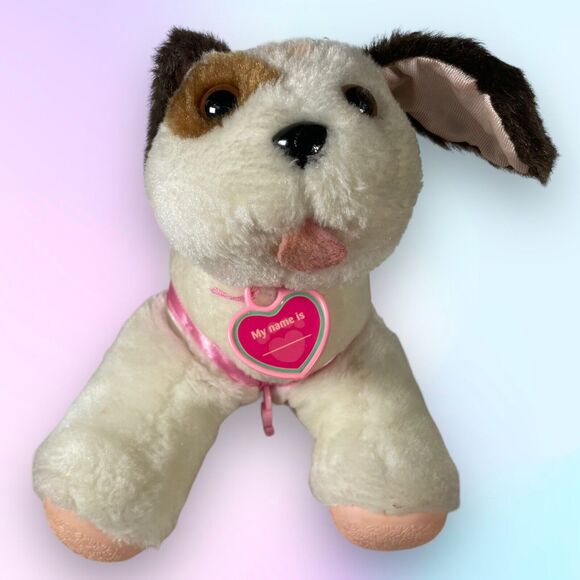 1996 Cap Toys Tuggles the Walking Pup w/ Name tag & Harness Dog Plush - Picture 2 of 16